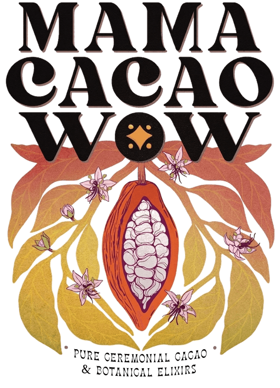 Mama Cacao Wow logo